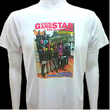 Custom A4 Photo Round-Neck T-Shirt GangSTAR Bikers